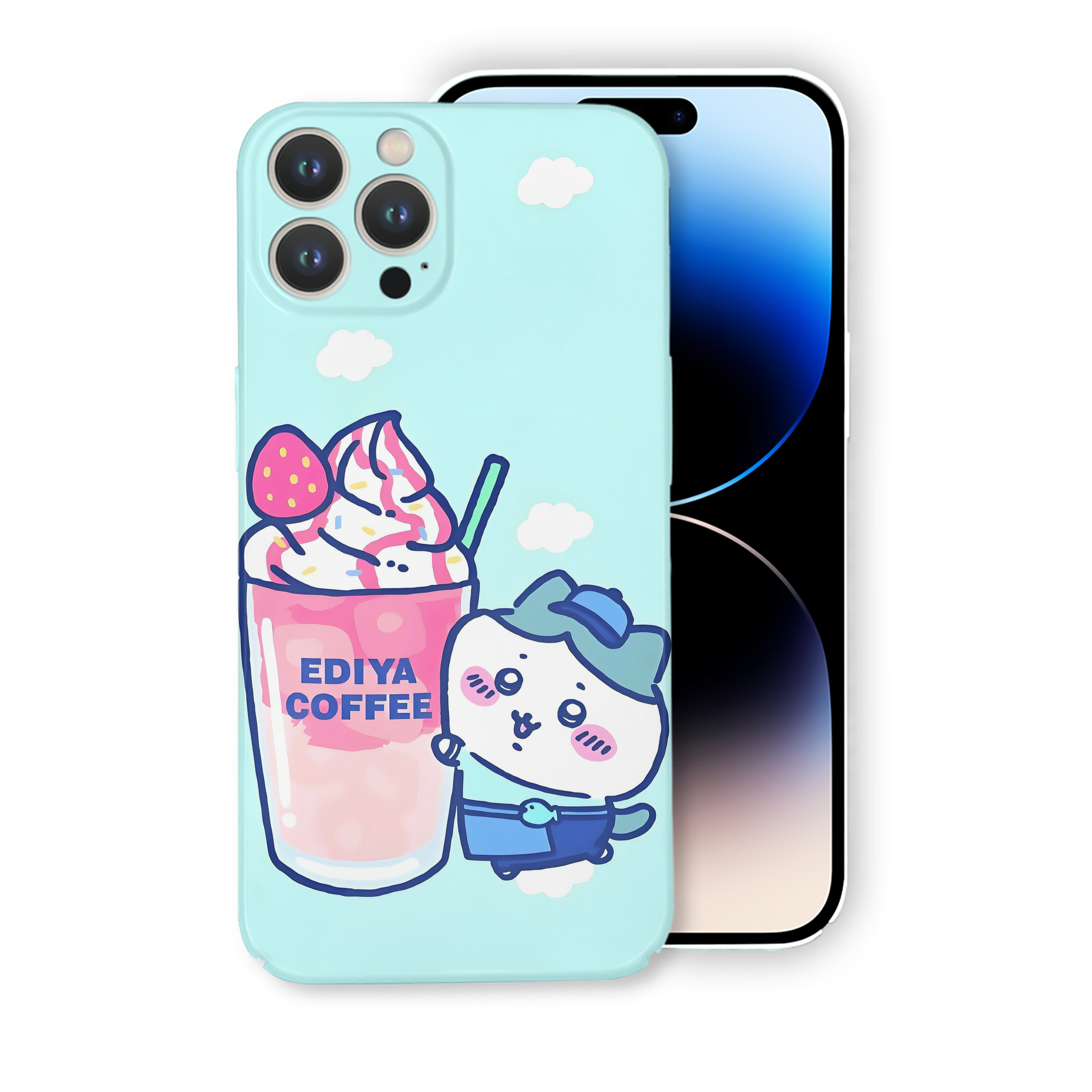 （画像用） ちいかわ Chii-kawa 【iPhone 14シリーズ対応】ハードケース